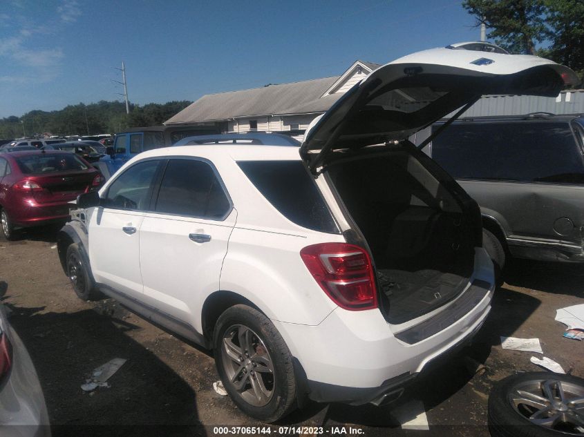 2016 Chevrolet Equinox Ltz VIN: 2GNFLGE37G6211749 Lot: 37065144