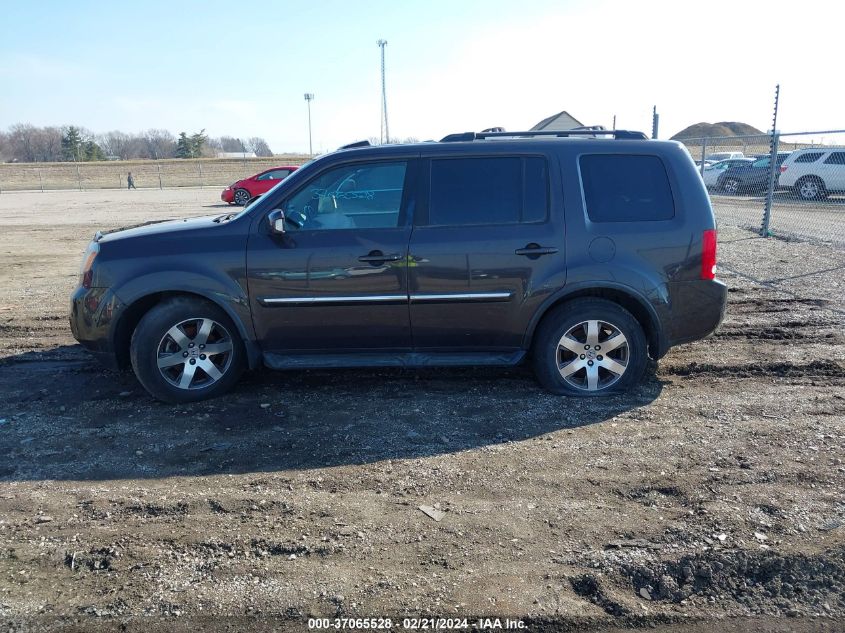 2013 Honda Pilot Touring VIN: 5FNYF4H93DB018432 Lot: 37065528