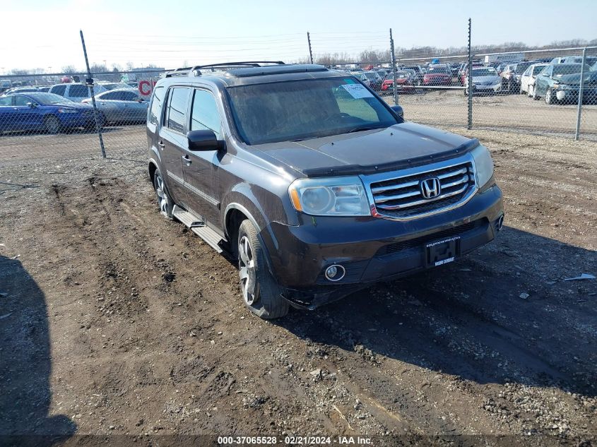 2013 Honda Pilot Touring VIN: 5FNYF4H93DB018432 Lot: 37065528