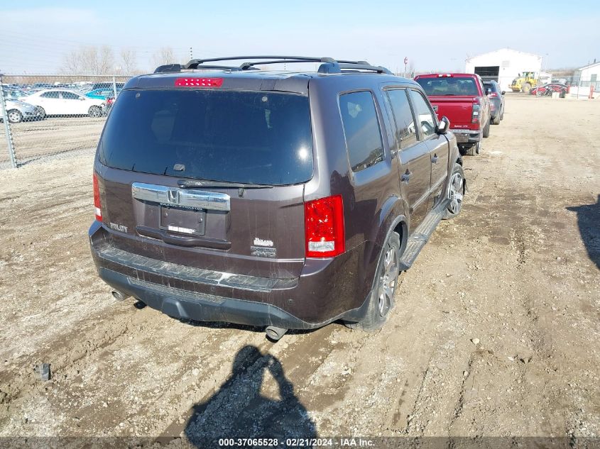 2013 Honda Pilot Touring VIN: 5FNYF4H93DB018432 Lot: 37065528