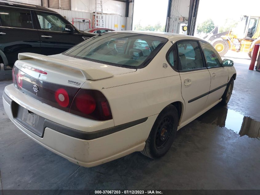 2002 Chevrolet Impala Ls VIN: 2G1WH55K029360493 Lot: 37067203