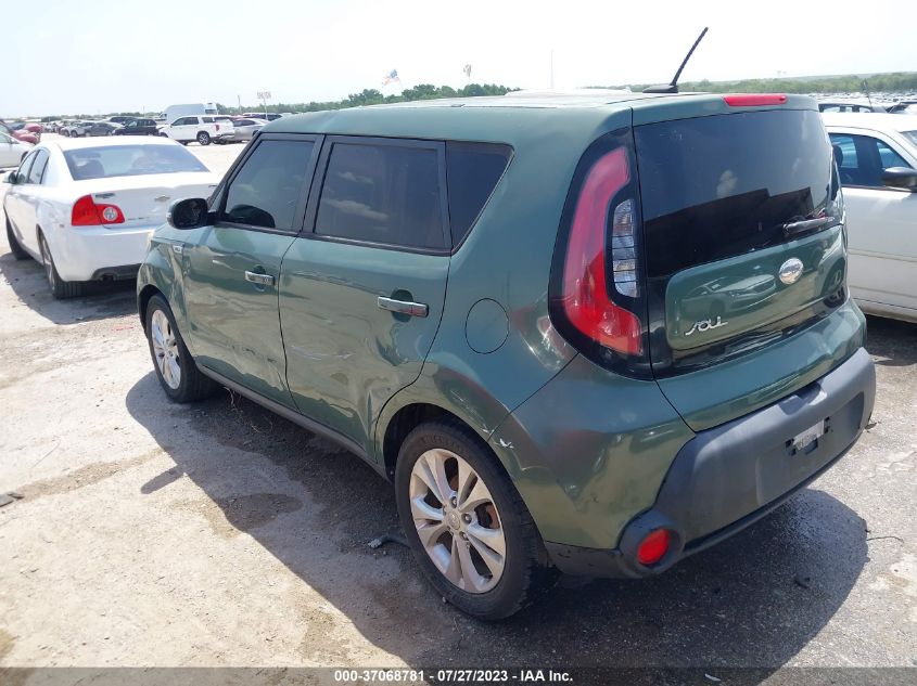 2014 Kia Soul + VIN: KNDJP3A55E7005317 Lot: 37068781