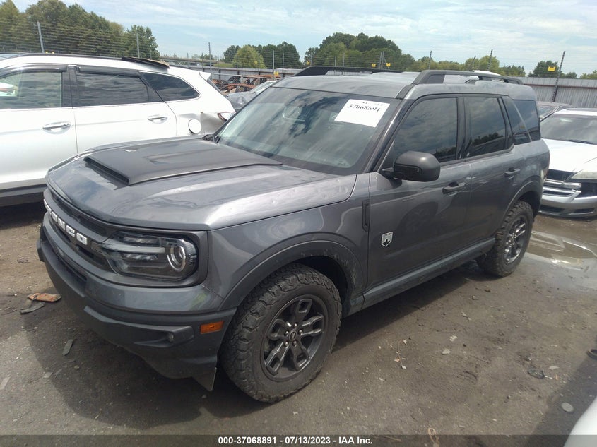 2021 Ford Bronco Sport Big Bend VIN: 3FMCR9B6XMRA99324 Lot: 37068891