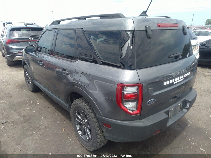 2021 Ford Bronco Sport Big Bend VIN: 3FMCR9B6XMRA99324 Lot: 37068891