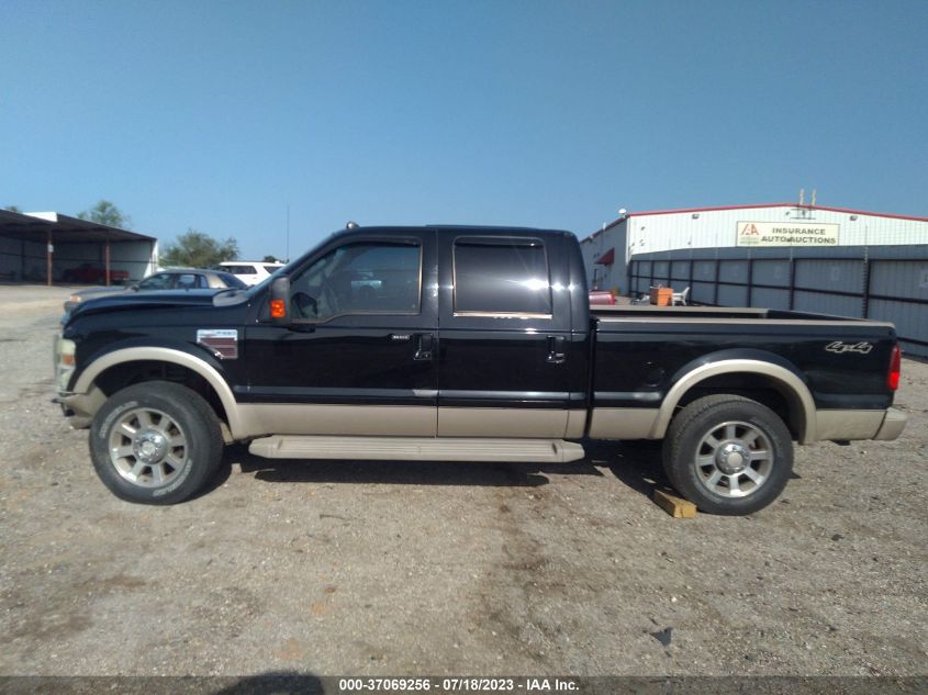 2008 Ford F-250 King Ranch VIN: 1FTSW21R58EA81186 Lot: 37069256