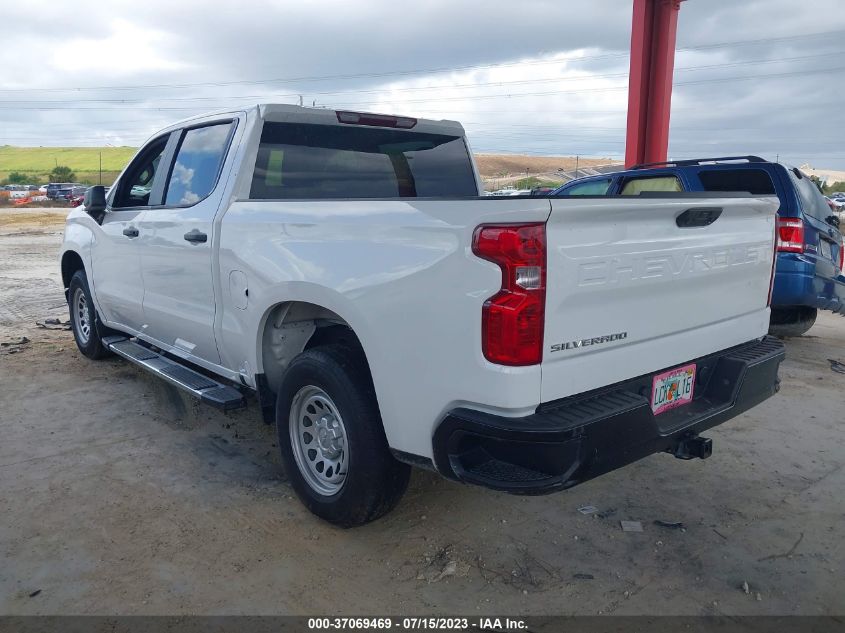 2023 Chevrolet Silverado 1500 2Wd Short Bed Wt VIN: 2GCPAAED5P1111378 Lot: 37069469