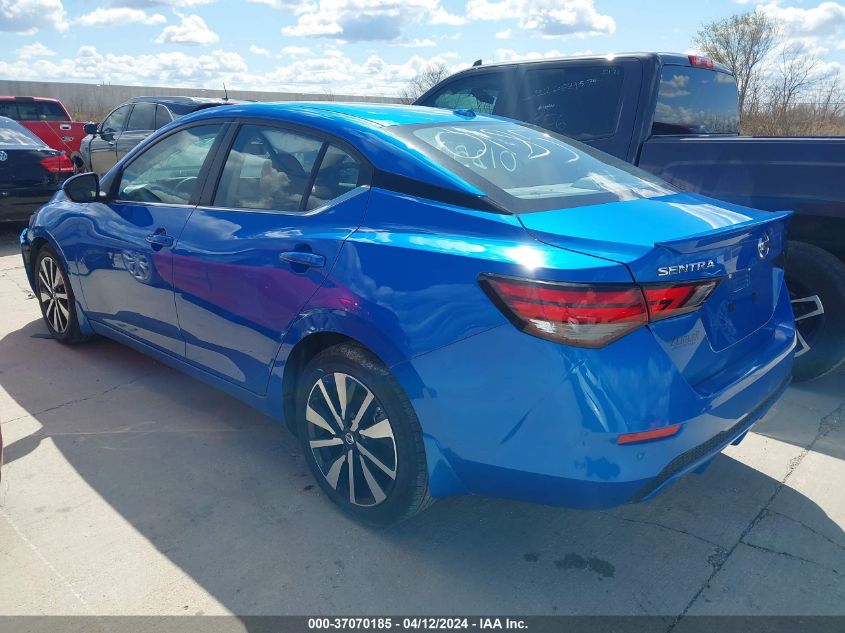 2022 Nissan Sentra Sv Xtronic Cvt VIN: 3N1AB8CV7NY283873 Lot: 37070185