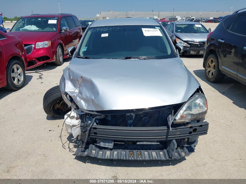 2015 Nissan Sentra Fe+ S/Sv/S/Sr/Sl VIN: 3N1AB7AP0FL656345 Lot: 37071295