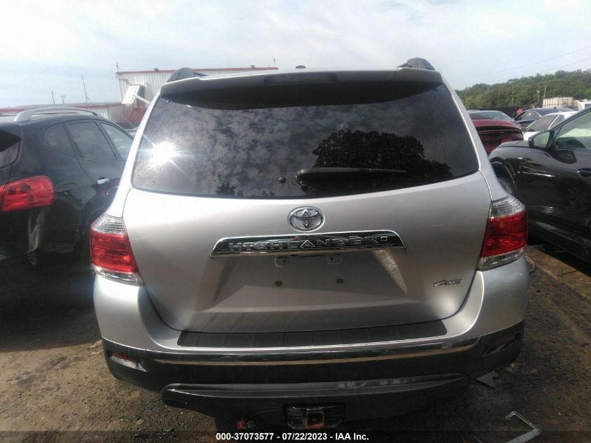 5TDBK3EH5CS146690 2012 Toyota Highlander Se V6