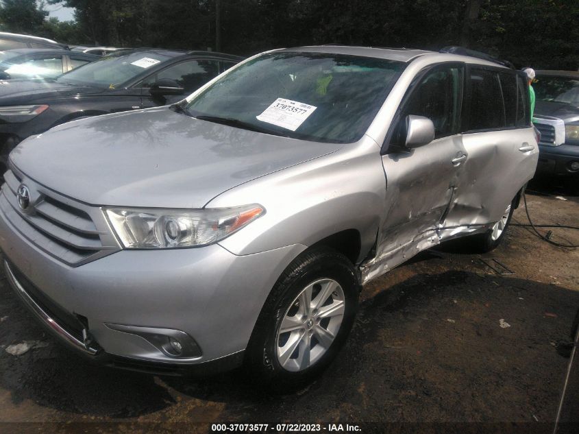 5TDBK3EH5CS146690 2012 Toyota Highlander Se V6