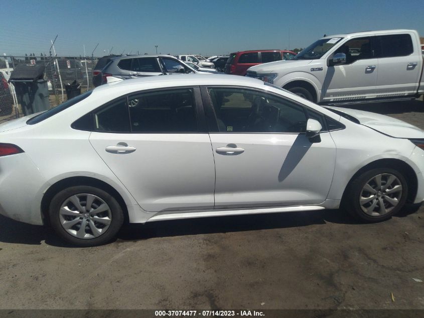 JTDEPMAE9MJ159666 2021 Toyota Corolla Le