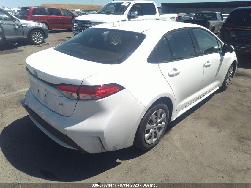 JTDEPMAE9MJ159666 2021 Toyota Corolla Le