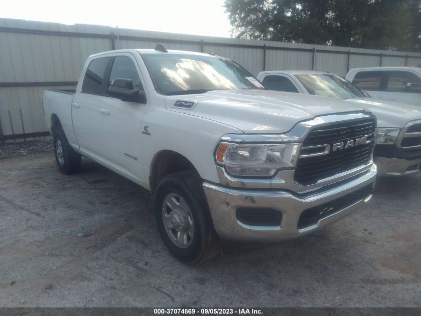 2021 Ram 2500 Lone Star Regular Cab 4X4 8' Box VIN: 3C6UR5DL3MG653147 Lot: 37074869