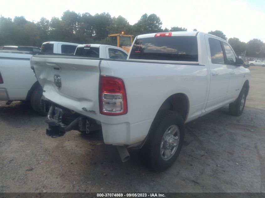 2021 Ram 2500 Lone Star Regular Cab 4X4 8' Box VIN: 3C6UR5DL3MG653147 Lot: 37074869