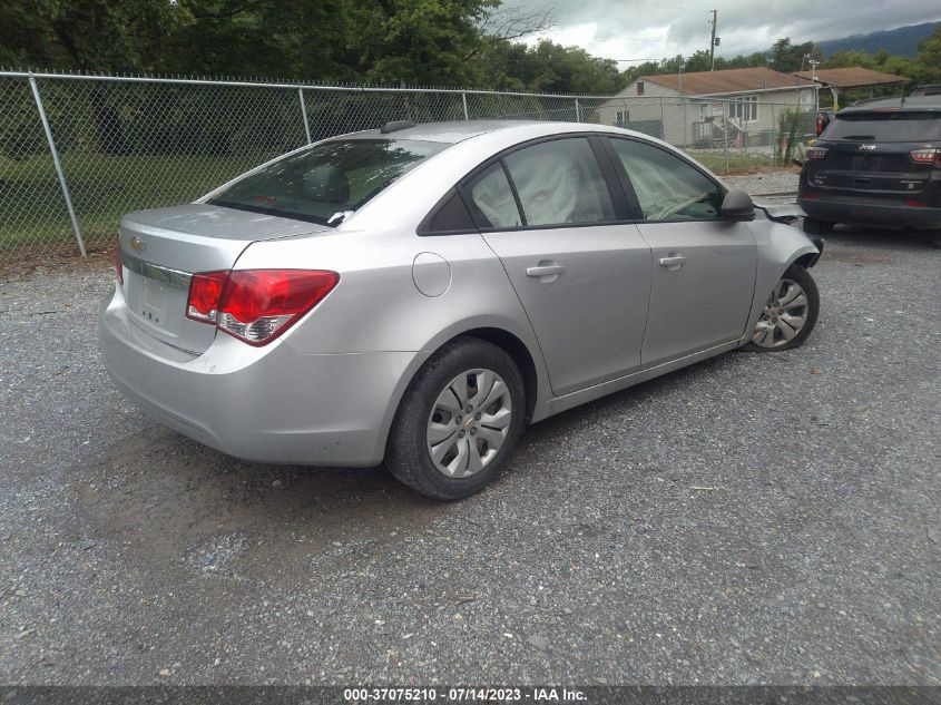 2016 Chevrolet Cruze Limited Ls Auto VIN: 1G1PC5SG1G7216639 Lot: 37075210