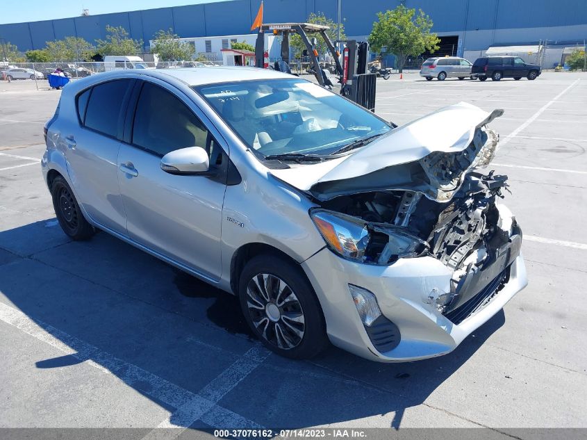 JTDKDTB30G1122559 2016 Toyota Prius C One