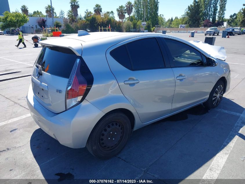 2016 Toyota Prius C One VIN: JTDKDTB30G1122559 Lot: 37076162