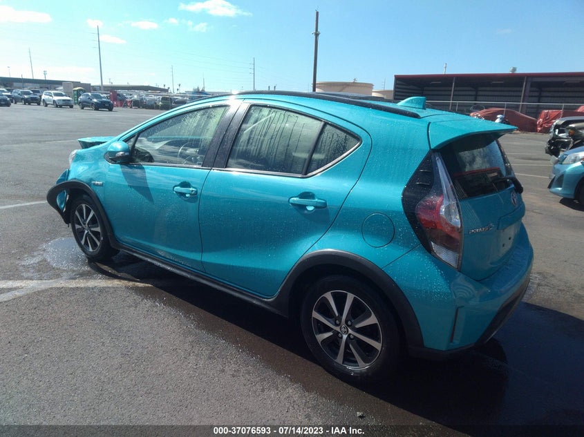 2018 Toyota Prius C One VIN: JTDKDTB37J1603836 Lot: 37076593