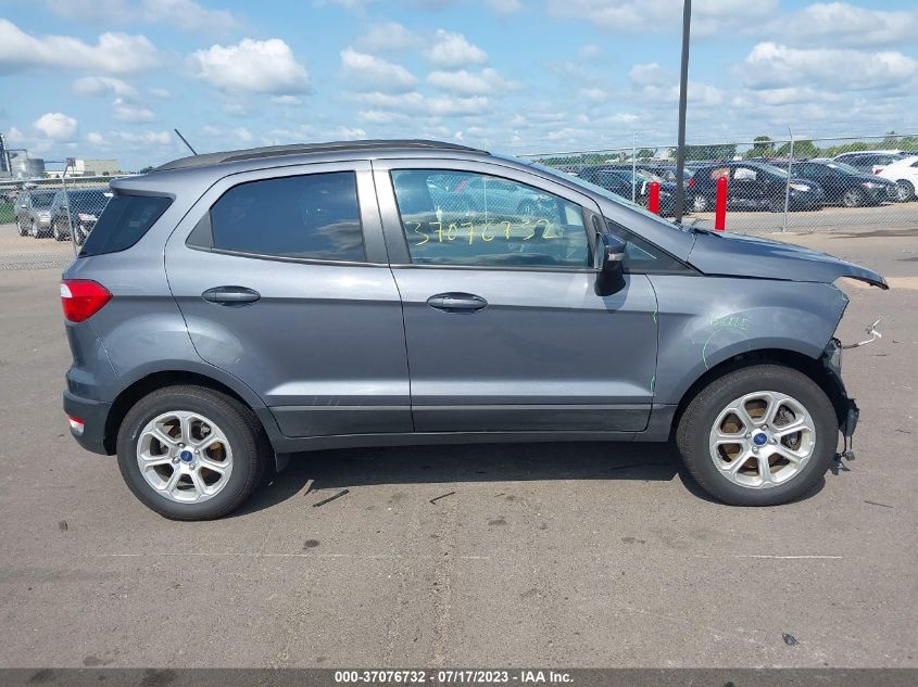 2018 Ford Ecosport Se VIN: MAJ3P1TEXJC201710 Lot: 37076732