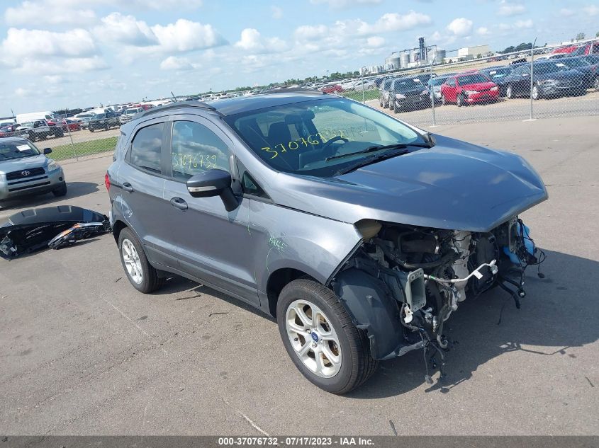 2018 Ford Ecosport Se VIN: MAJ3P1TEXJC201710 Lot: 37076732