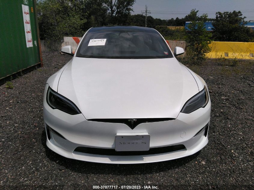 2023 Tesla Model S Standard Range/Dual Motor All-Wheel Drive VIN: 5YJSA1E54PF511108 Lot: 37077717