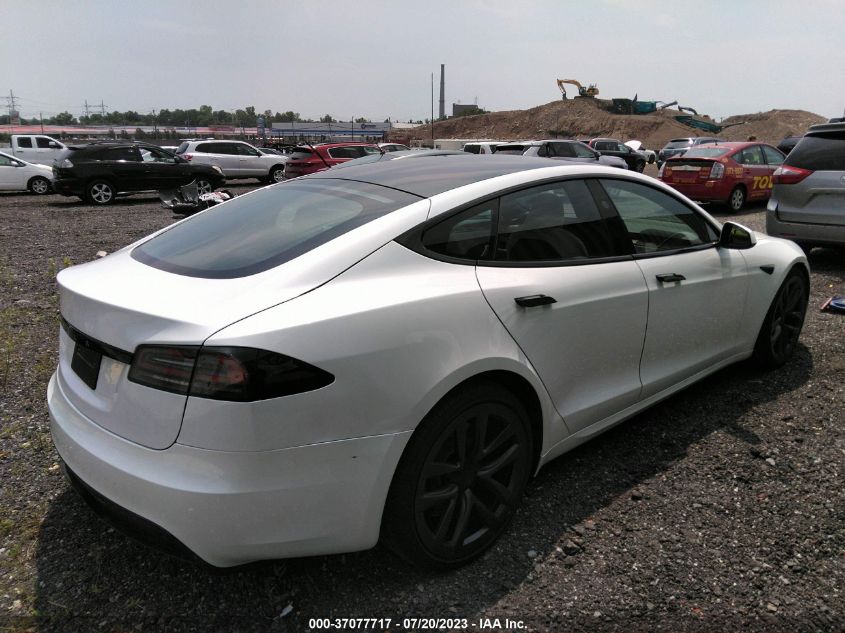 2023 Tesla Model S Standard Range/Dual Motor All-Wheel Drive VIN: 5YJSA1E54PF511108 Lot: 37077717