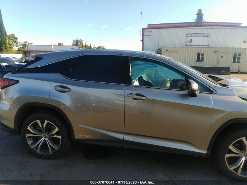 2021 Lexus Rx 450H VIN: 2T2HGMDA4MC065997 Lot: 38090496