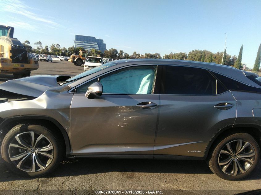 2021 Lexus Rx 450H VIN: 2T2HGMDA4MC065997 Lot: 38090496