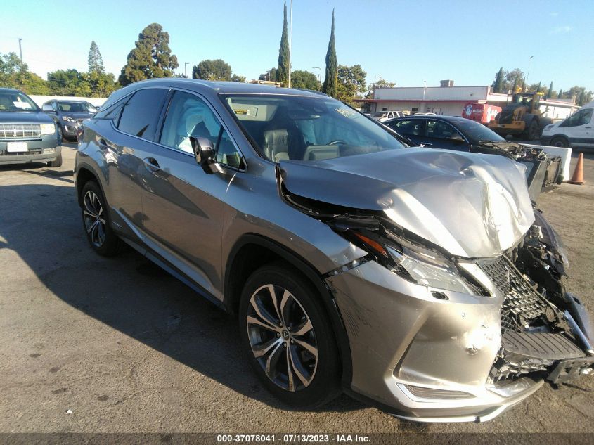 2021 Lexus Rx 450H VIN: 2T2HGMDA4MC065997 Lot: 38090496