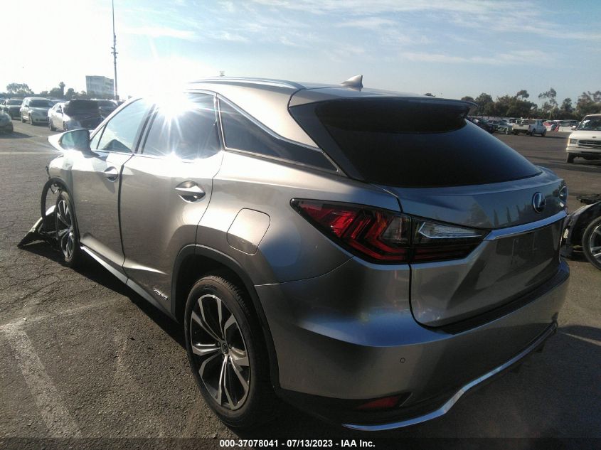 2021 Lexus Rx 450H VIN: 2T2HGMDA4MC065997 Lot: 38090496