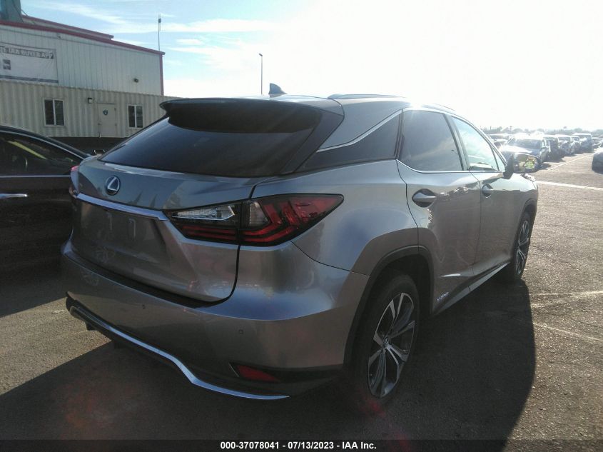 2021 Lexus Rx 450H VIN: 2T2HGMDA4MC065997 Lot: 38090496
