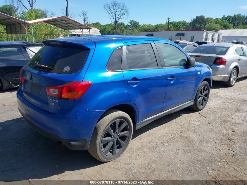 4A4AP3AW9FE025696 2015 Mitsubishi Outlander Sport Es