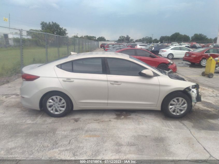 2017 Hyundai Elantra Se VIN: KMHD74LF2HU061953 Lot: 40718443