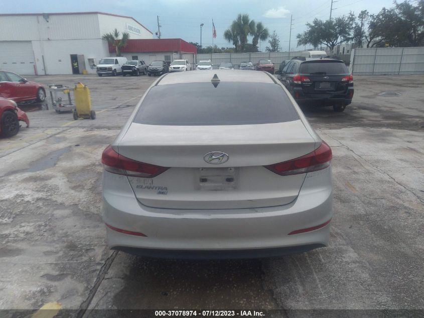 2017 Hyundai Elantra Se VIN: KMHD74LF2HU061953 Lot: 40718443