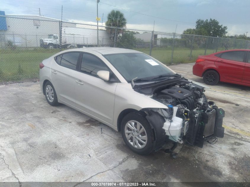 2017 Hyundai Elantra Se VIN: KMHD74LF2HU061953 Lot: 40718443