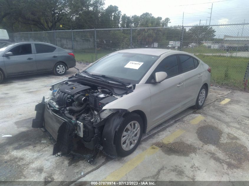 2017 Hyundai Elantra Se VIN: KMHD74LF2HU061953 Lot: 40718443