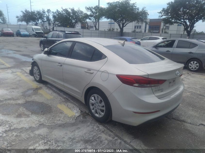 2017 Hyundai Elantra Se VIN: KMHD74LF2HU061953 Lot: 40718443