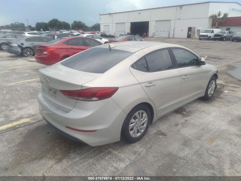 2017 Hyundai Elantra Se VIN: KMHD74LF2HU061953 Lot: 40718443