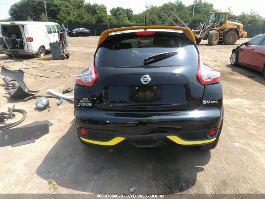 2016 Nissan Juke Sv VIN: JN8AF5MV4GT659119 Lot: 37080028