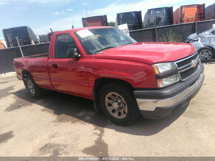 2006 Chevrolet Silverado 1500 Work Truck VIN: 3GCEC14X06G252359 Lot: 37080391