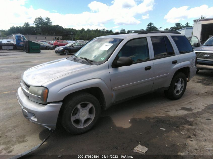 2007 Chevrolet Trailblazer Ls VIN: 1GNDT13S472183145 Lot: 37080484