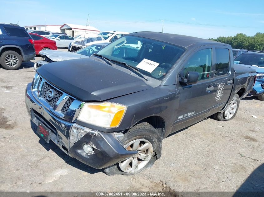 2010 Nissan Titan Se VIN: 1N6BA0ED1AN317966 Lot: 37082451