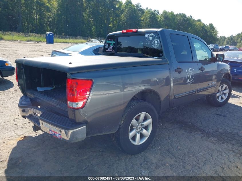 2010 Nissan Titan Se VIN: 1N6BA0ED1AN317966 Lot: 37082451