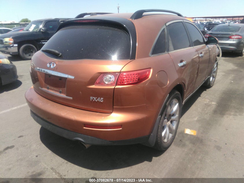 2003 Infiniti Fx45 VIN: JNRBS06W63X00186 Lot: 37082678