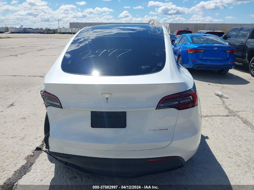 2023 Tesla Model Y VIN: 7SAYGDEE6PF638536 Lot: 37082997