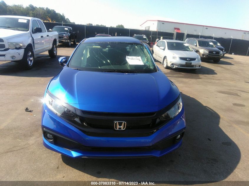 2019 Honda Civic Sport VIN: 2HGFC2F8XKH554219 Lot: 37083310