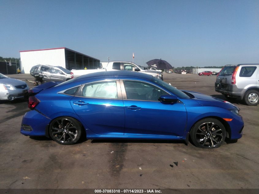 2019 Honda Civic Sport VIN: 2HGFC2F8XKH554219 Lot: 37083310