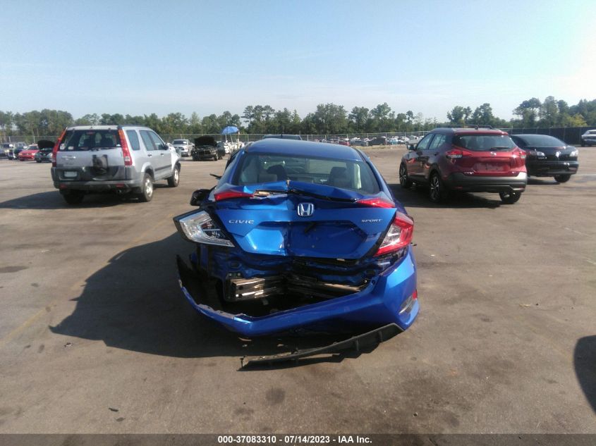 2019 Honda Civic Sport VIN: 2HGFC2F8XKH554219 Lot: 37083310