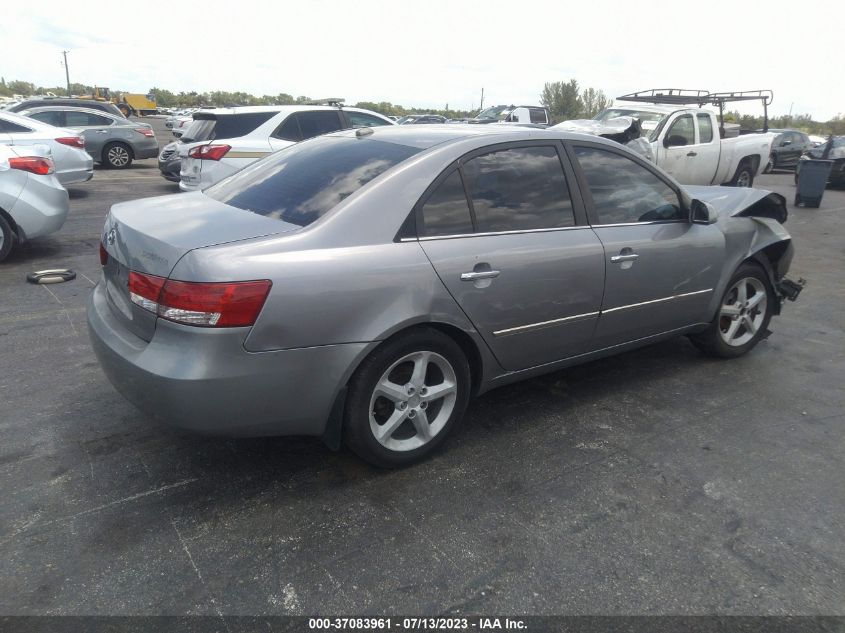 2008 Hyundai Sonata Limited/Se VIN: 5NPEU46C18H352621 Lot: 37083961