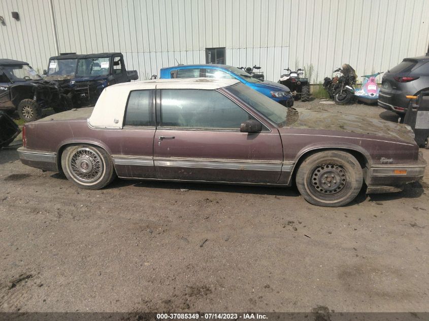 1989 Cadillac Eldorado VIN: 1G6EL1159KU611463 Lot: 40112398